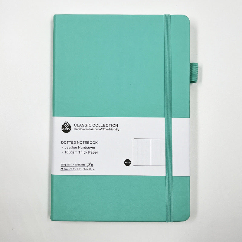 Paper al por mayor A5 Strap Business Office Book Student Ledger Notebook